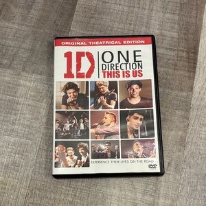 one direction this is us movie DVD